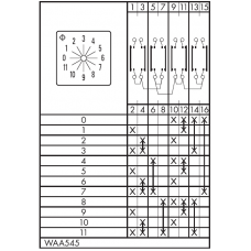 Переключатель CAD11-WAA545-600 E