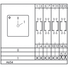 Переключатель C26-WAA654-600 E