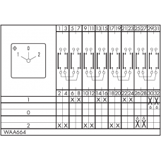 Переключатель C32-WAA664-600 E