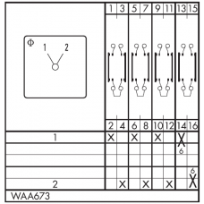 Переключатель C80-WAA673-600 E