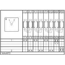 Переключатель CA10-WAA972-600 E