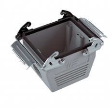 29063S, Кабельный корпус(кожух) для вставок типоразмера 32B (32); С 2 фиксаторами; Боковой ввод PG29; Низкопрофильный; Серый; Алюминий; IP 65 (упак 24 шт) 29063S, Кабельный корпус(кожух) для вставок типоразмера 32B (32); С 2 фиксаторами; Боковой ввод PG29; Низкопрофильный; Серый; Алюминий; IP 65 (упак 24 шт)