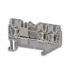 311019, Пружинная клемма серии SRD 1.5E (серый) (упак 50 шт.)