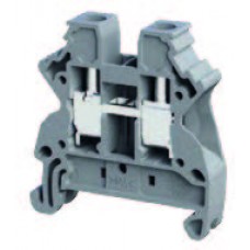 8000099508, Клеммник на DIN-рейку (Винтовой) 10мм.кв. (серый); NTB 10 (упак 50 шт)