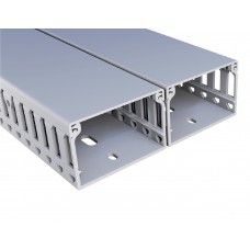 8019391058, Перфорированный короб с крышкой, 60x40 (ШxВ) Серый; SWD 60X40 (упак 32 м.)